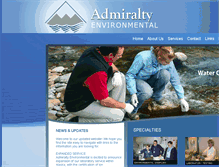 Tablet Screenshot of admiraltyenvironmental.com